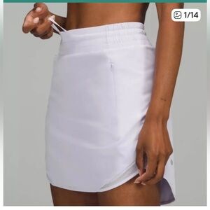 Lululemon Hotty Hot High Rise Skirt Pastel Light Blue